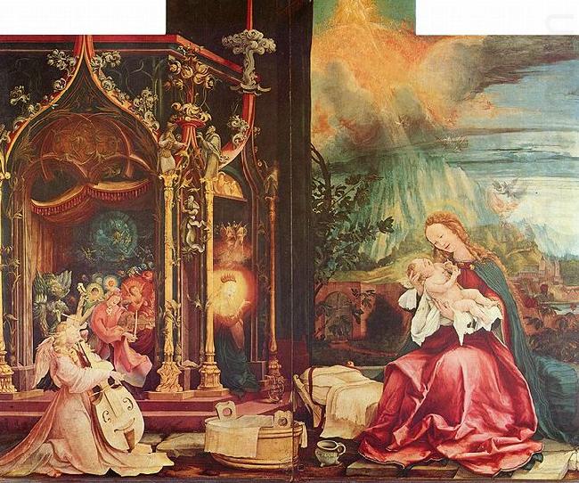 Matthias Grunewald Isenheim Altarpiece, formerly the main altarpiece of the Antonine in Isenheim china oil painting image